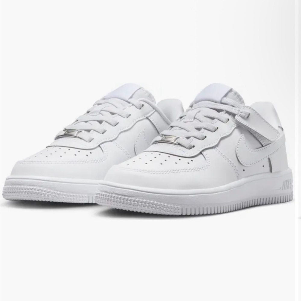 Nike All-White Air Force 1 Sneakers ,brand new ,no box 2.5